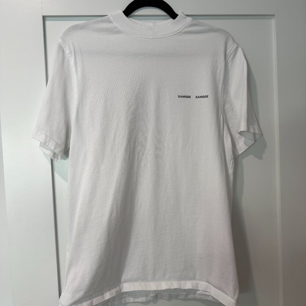 Samsøe Samsøe Norsbro White T-shirt - Small
